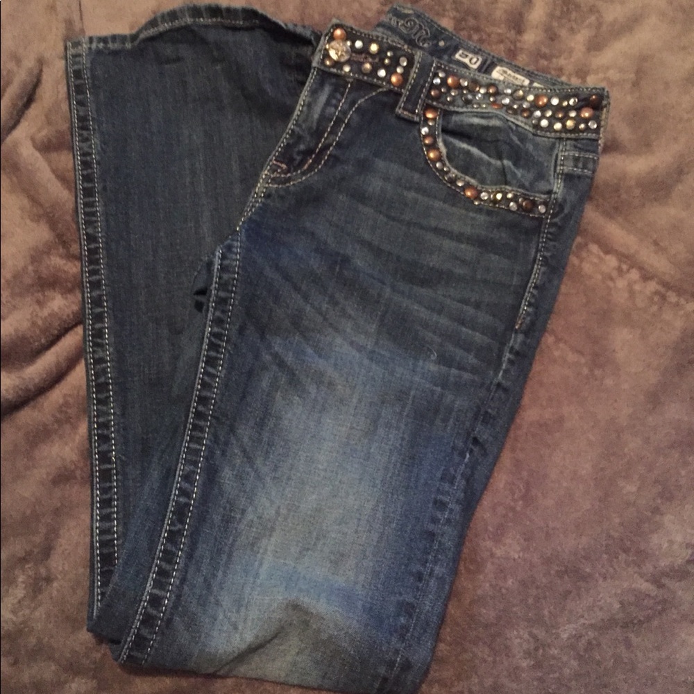 embellished Miss Me jeans